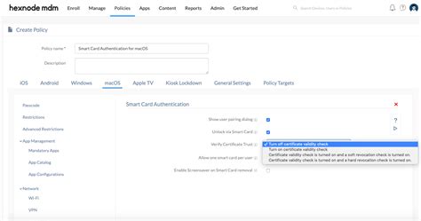 smart card login mac os|Configure Smart Card Logon for MacOS .